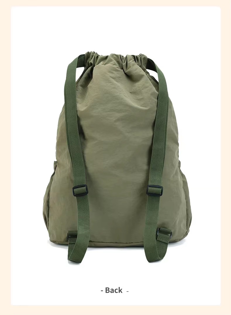 back view with adjustable straps