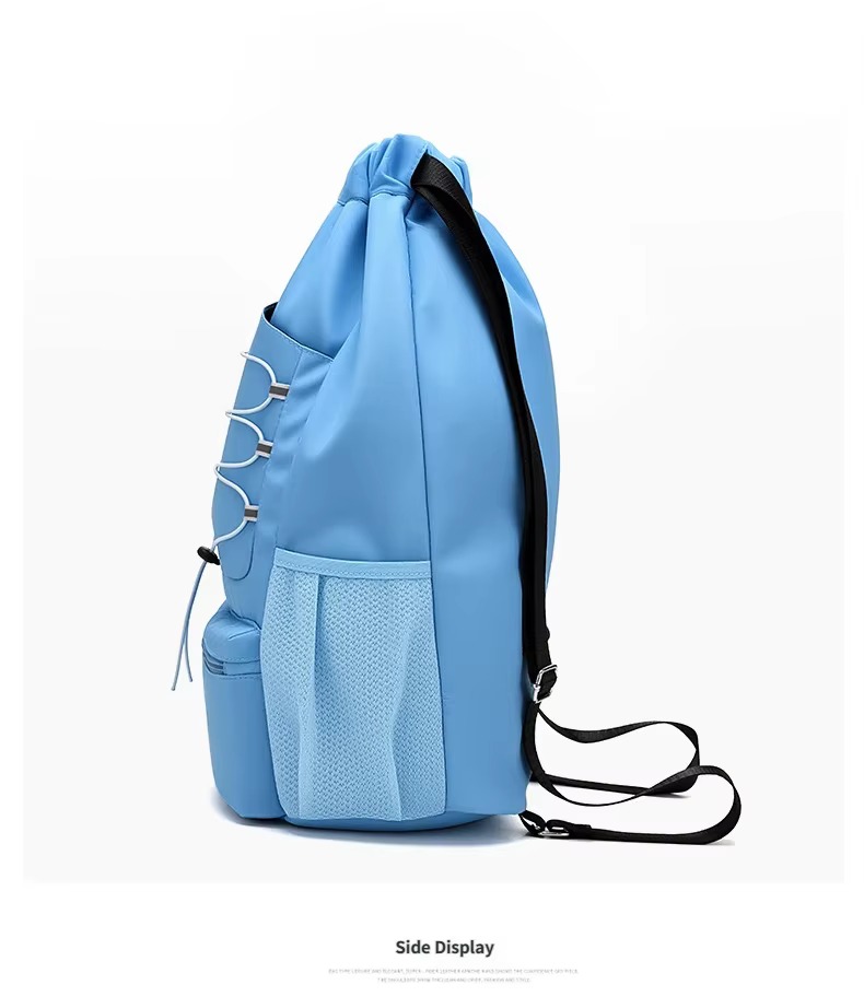 side view with shoulder strap