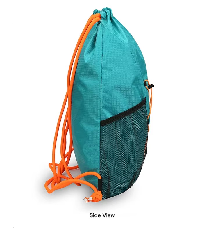 side view with rope straps