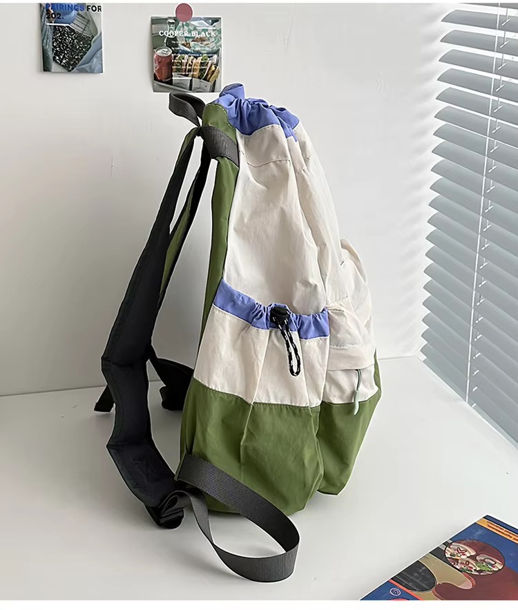 side view with shoulder strap