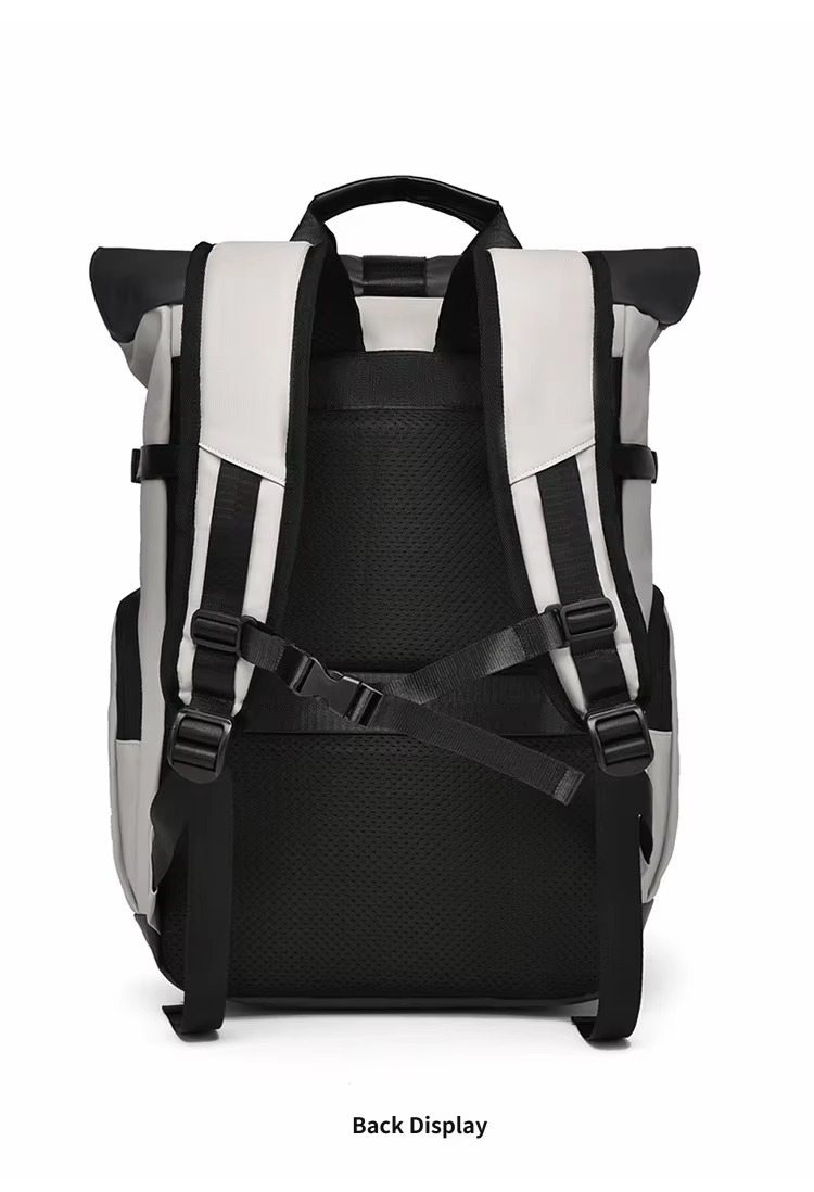 back view with padded straps