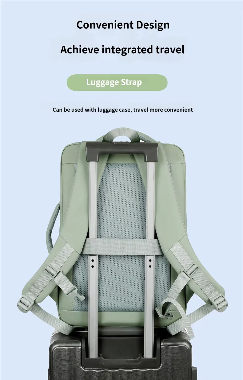luggage strap on suitcase handle
