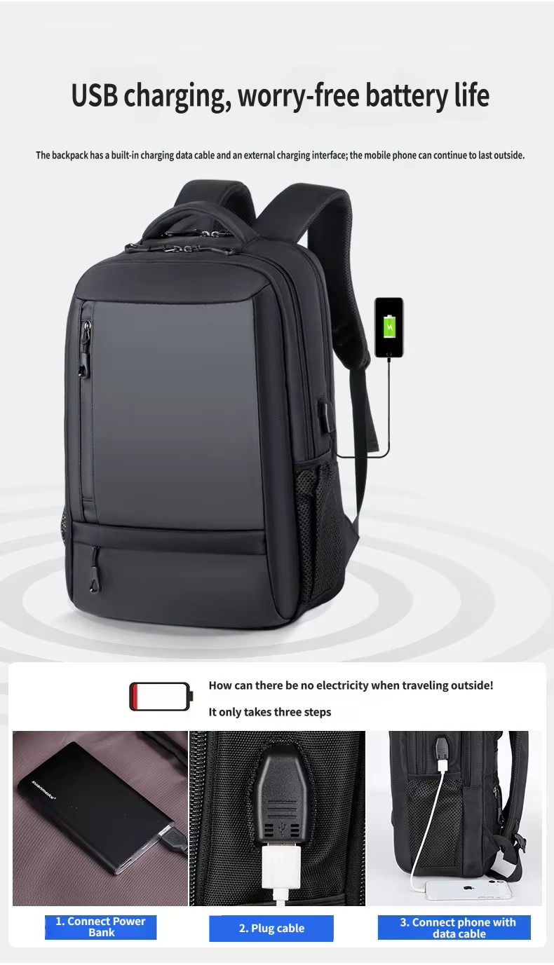 USB charging port setup in three steps