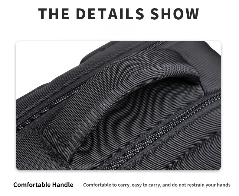comfortable padded handle