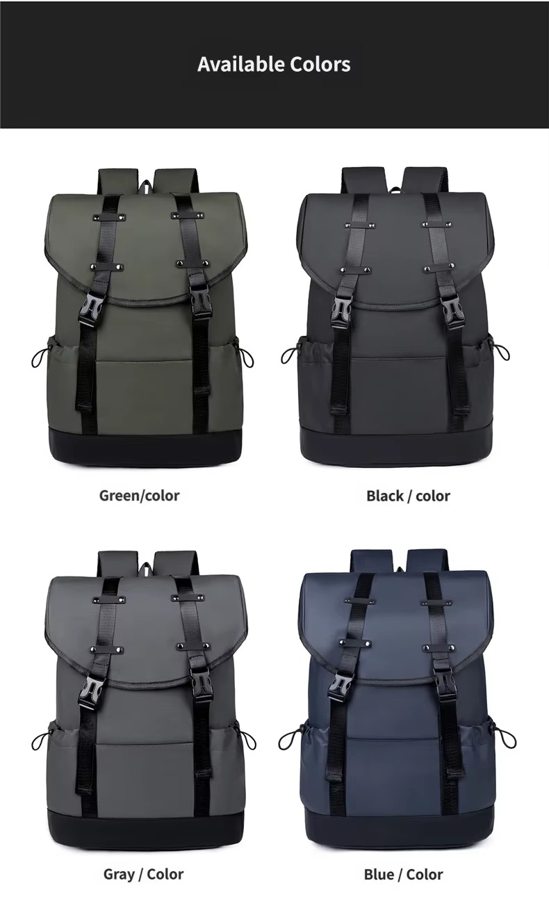 green, black, gray and blue color options