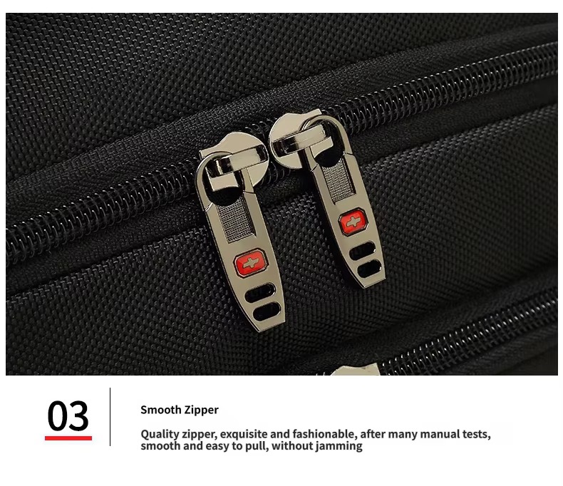 smooth zipper pulls
