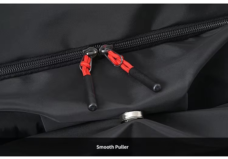 smooth zipper pullers