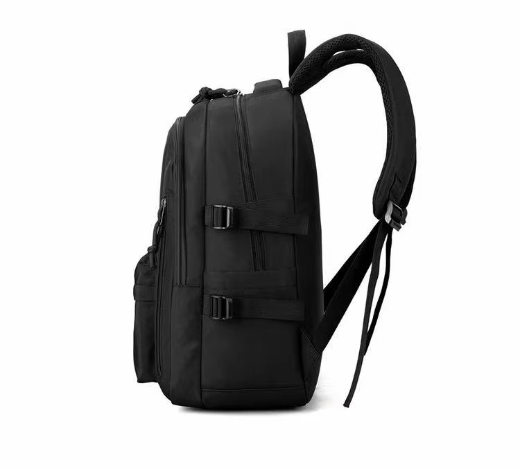 side view with compression buckles