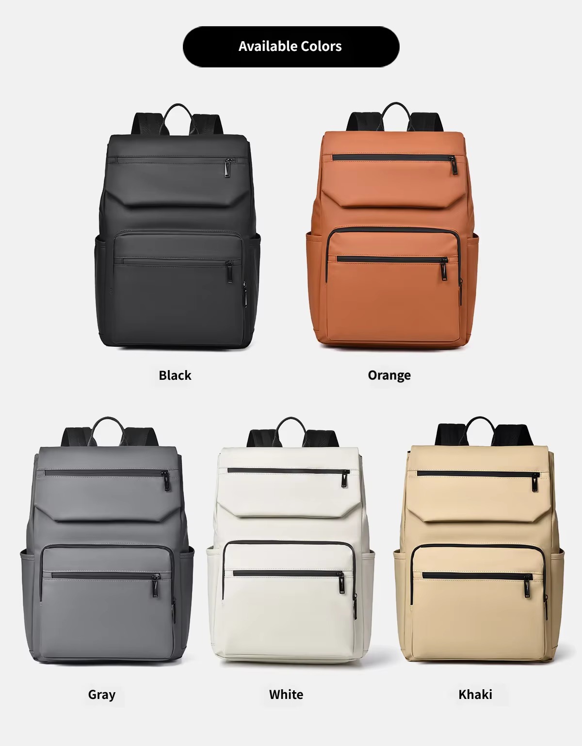 five color options gallery