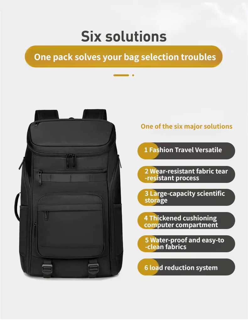 six key solutions of the backpack