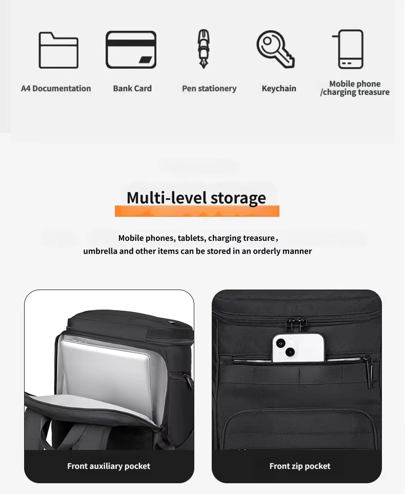 A4 documents, cards and phone storage icons