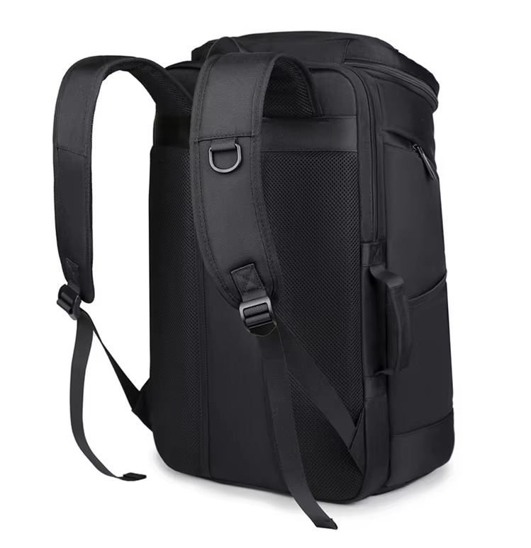 back view with padded straps