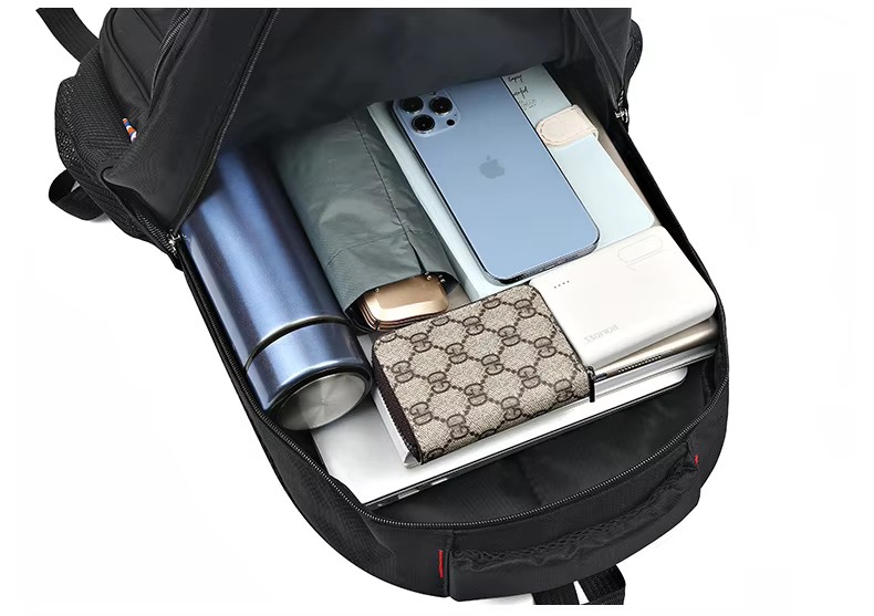 packed main compartment