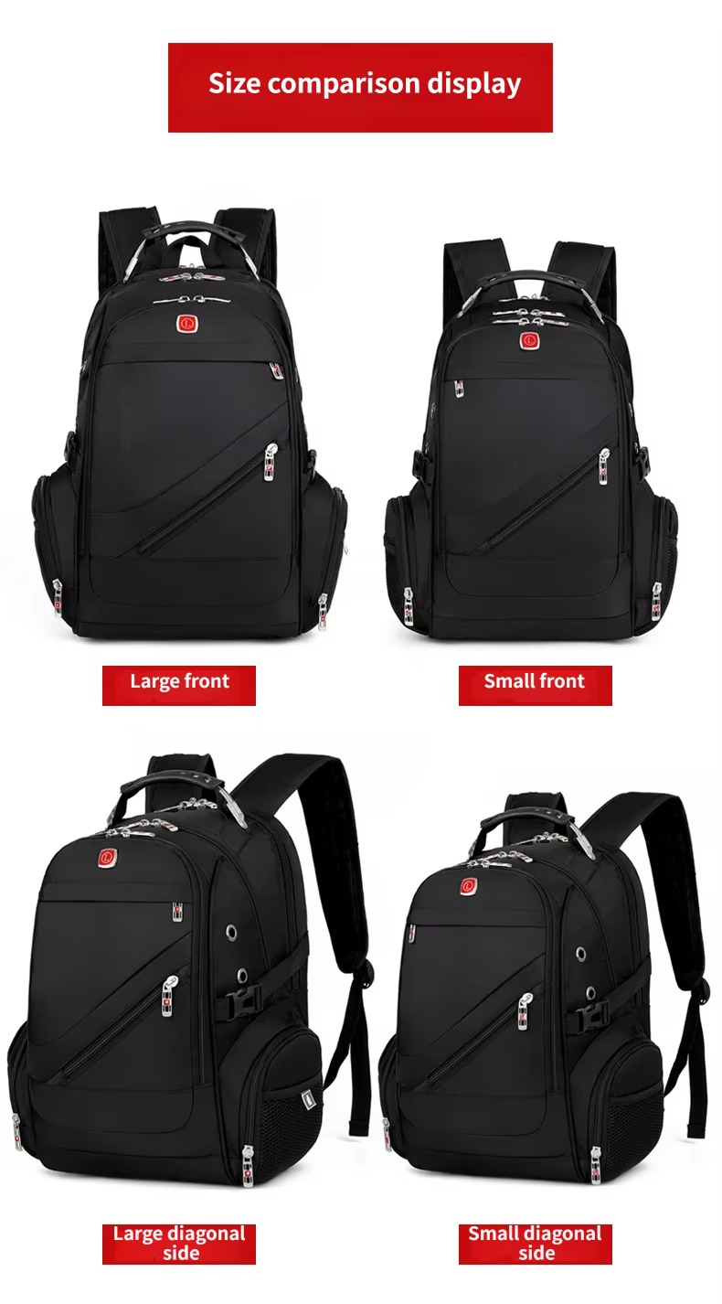 large and small size front and side comparison