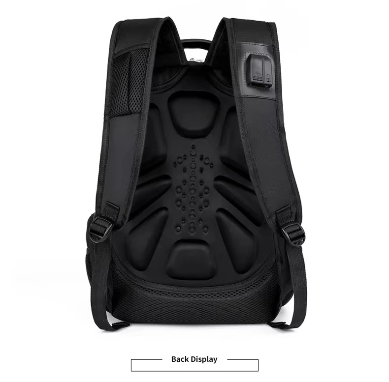 back view with molded back panel