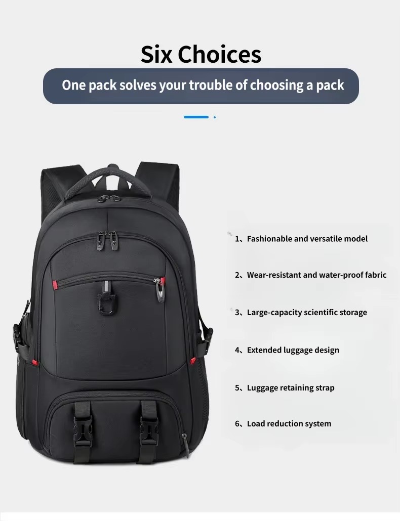 six key features of the backpack