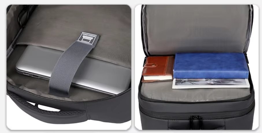 Water-Resistant USB Outdoor Business Travel Oxford Laptop Backpack product detail