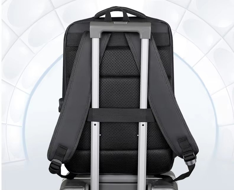 Water-Resistant USB Outdoor Business Travel Oxford Laptop Backpack product detail