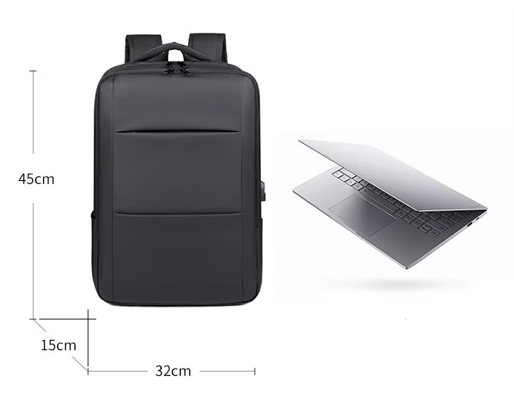 Water-Resistant USB Outdoor Business Travel Oxford Laptop Backpack product detail