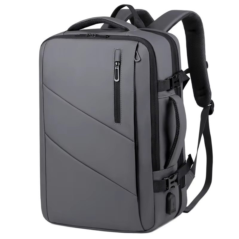 Travel PU Leather Laptop Backpack product detail