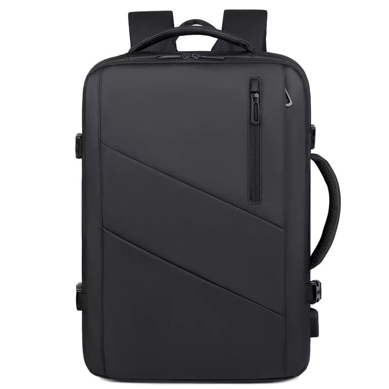 Travel PU Leather Laptop Backpack product detail