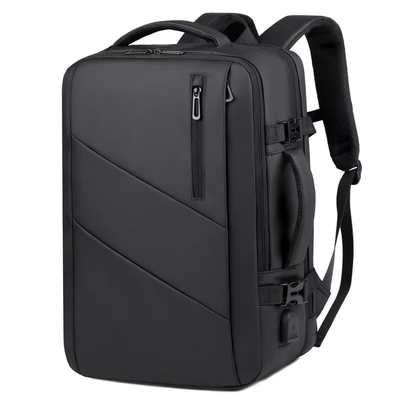 Travel PU Leather Laptop Backpack product detail
