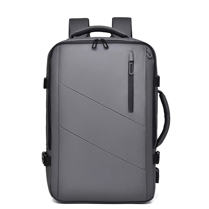 Travel PU Leather Laptop Backpack product detail