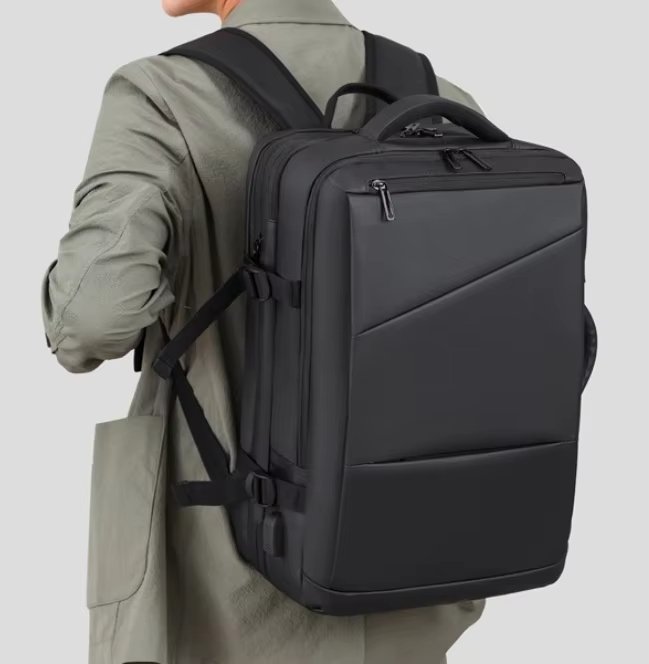 Water-Resistant Large Capacity Business Oxford Laptop Backpack product detail