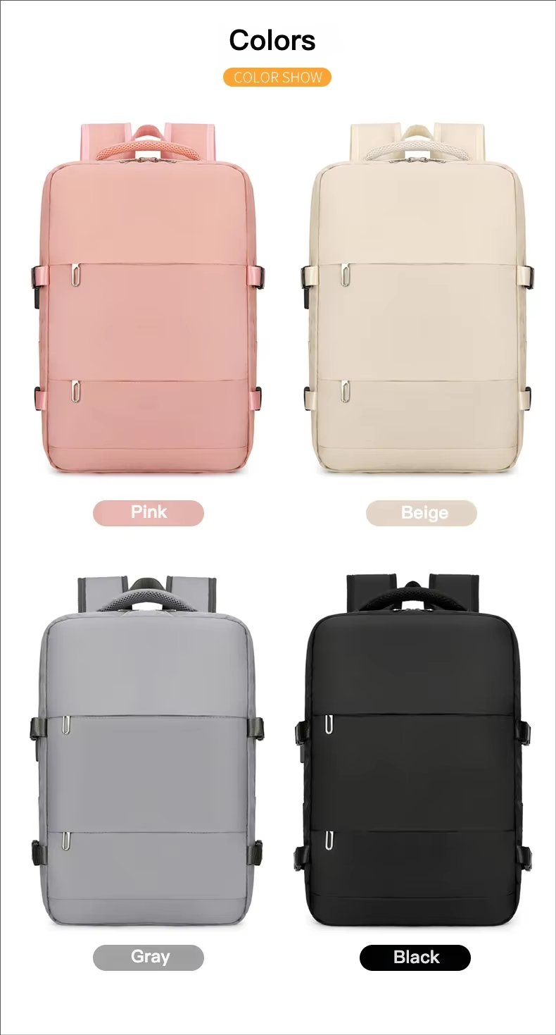 Anti-Theft Water-Resistant Large Capacity USB Business Oxford Laptop Backpack product detail