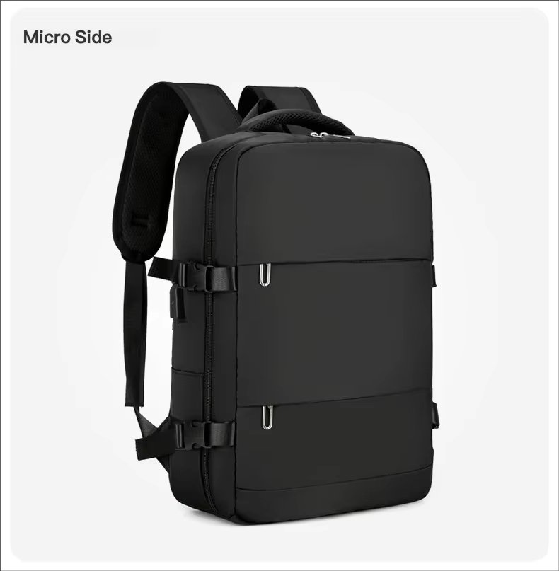 Anti-Theft Water-Resistant Large Capacity USB Business Oxford Laptop Backpack product detail