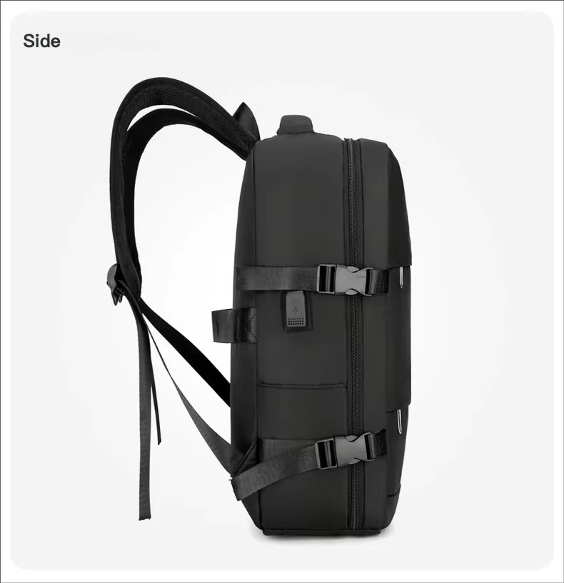 Anti-Theft Water-Resistant Large Capacity USB Business Oxford Laptop Backpack product detail