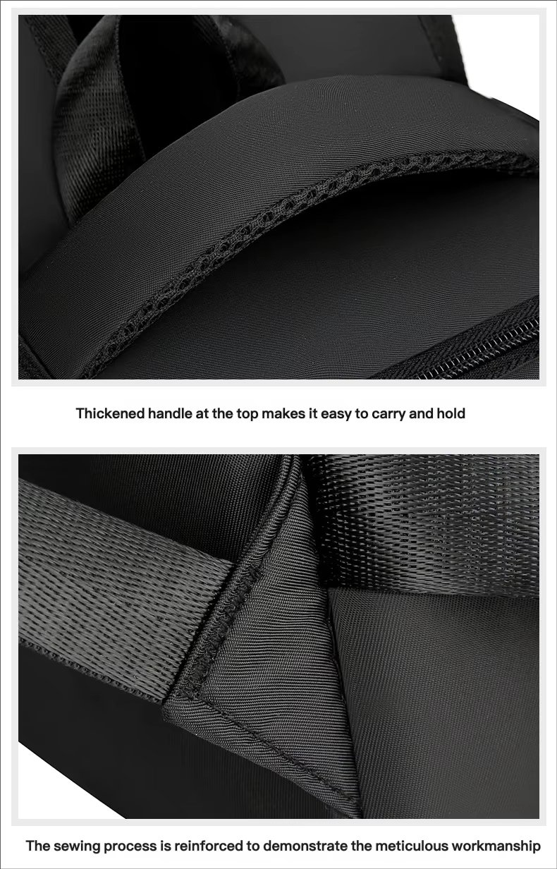 Anti-Theft Water-Resistant Large Capacity USB Business Oxford Laptop Backpack product detail