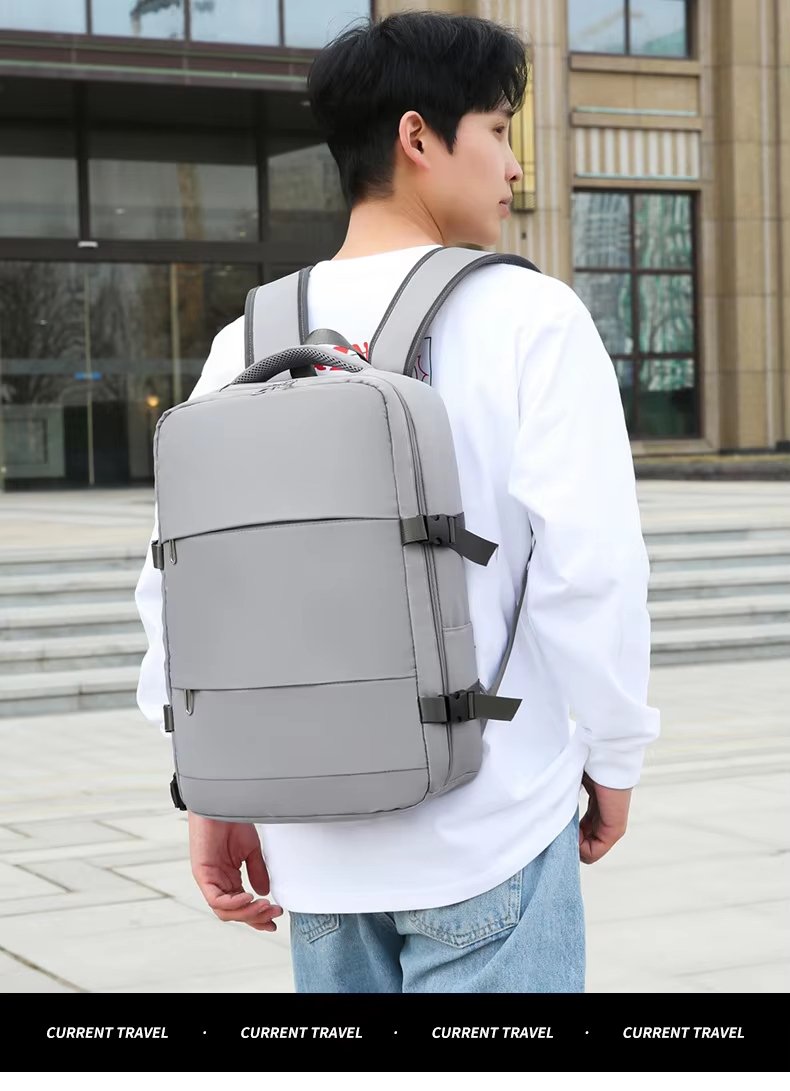 Anti-Theft Water-Resistant Large Capacity USB Business Oxford Laptop Backpack product detail