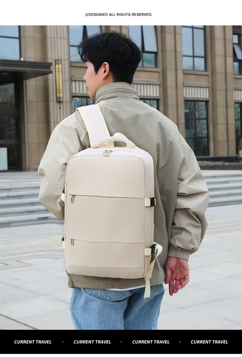 Anti-Theft Water-Resistant Large Capacity USB Business Oxford Laptop Backpack product detail