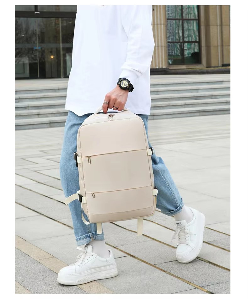 Anti-Theft Water-Resistant Large Capacity USB Business Oxford Laptop Backpack product detail