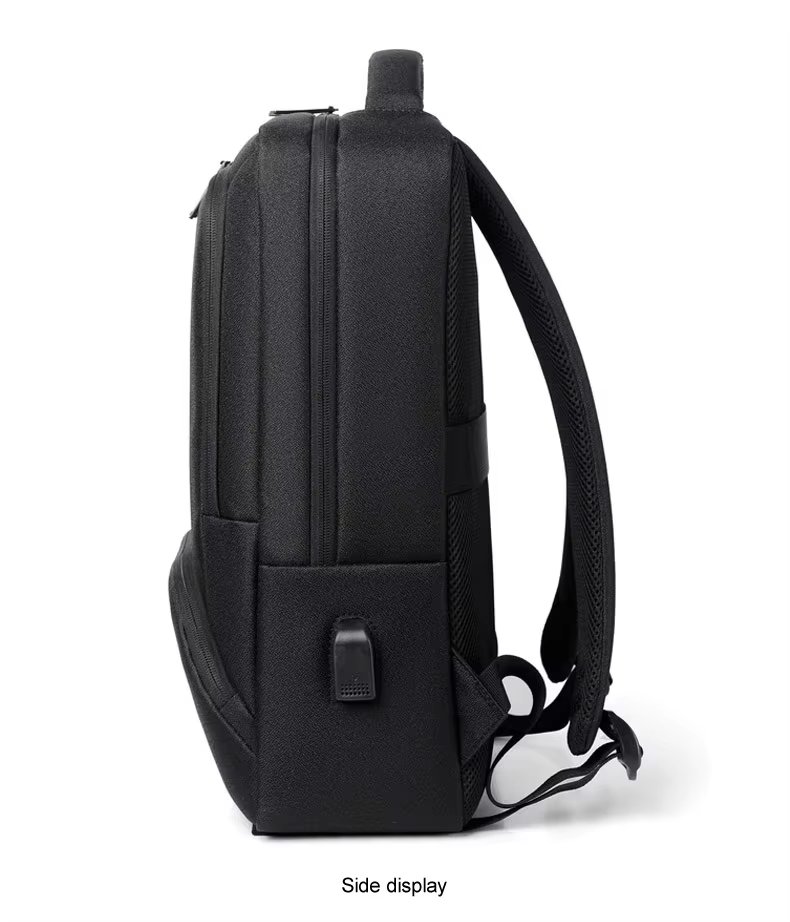 Water-Resistant Large Capacity USB Business School Oxford Laptop Backpack product detail