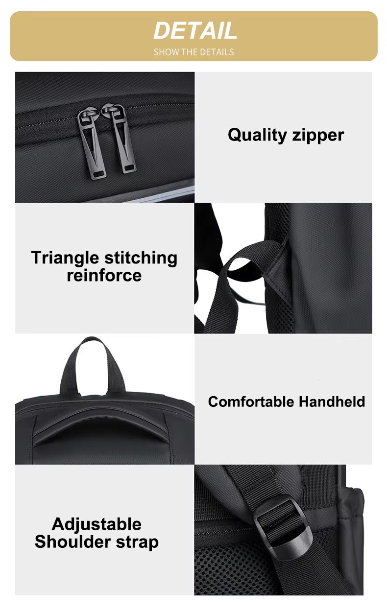 Large Capacity Lightweight Modern Business Travel Oxford Laptop Backpack product detail