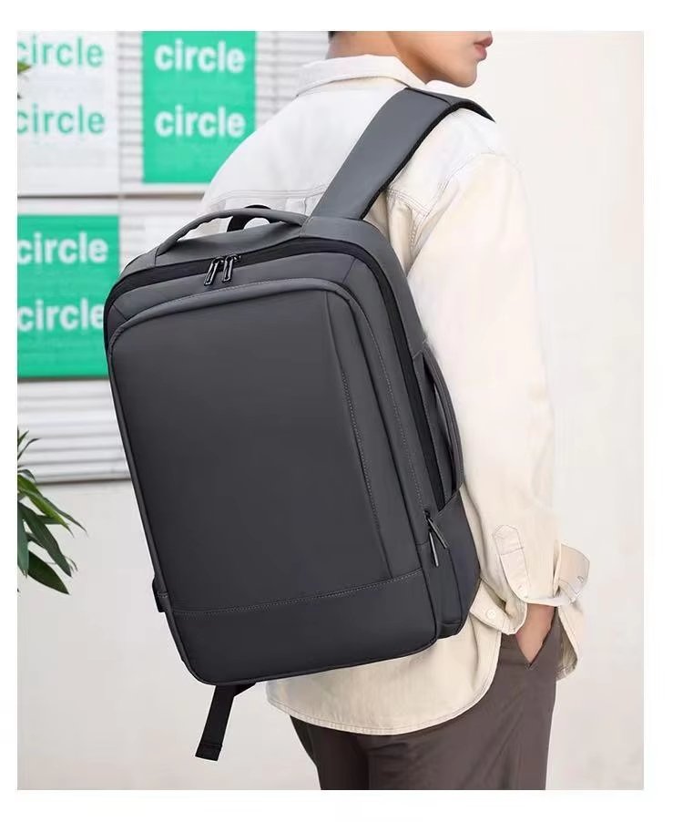 Anti-Theft Water-Resistant Large Capacity Expandable Business Oxford Laptop Backpack product detail