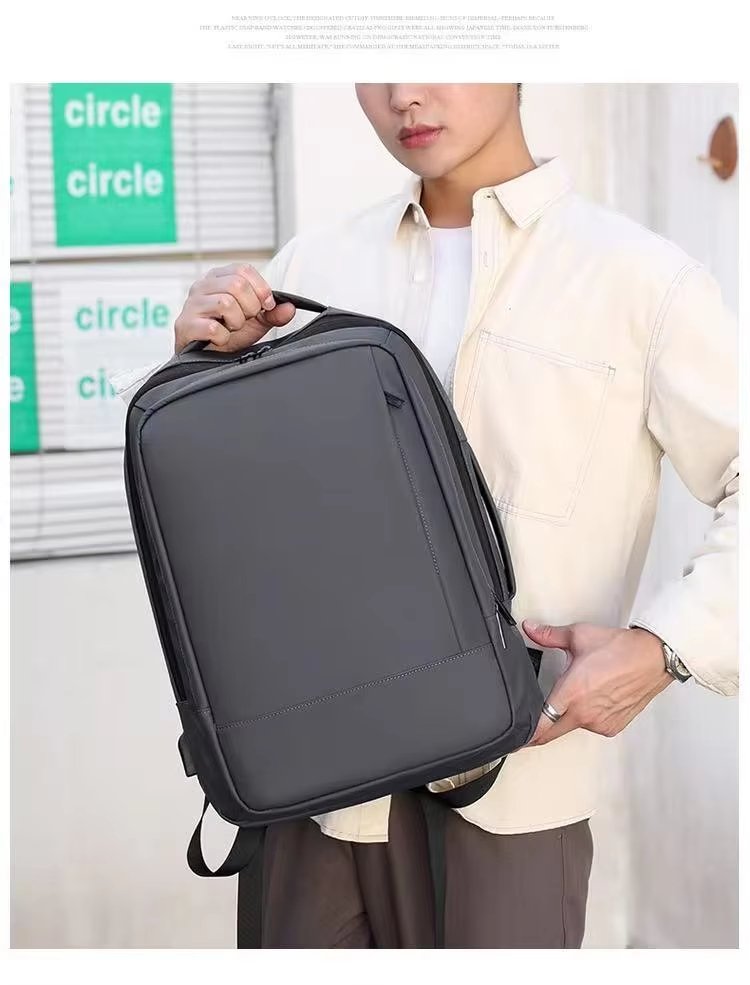 Anti-Theft Water-Resistant Large Capacity Expandable Business Oxford Laptop Backpack product detail
