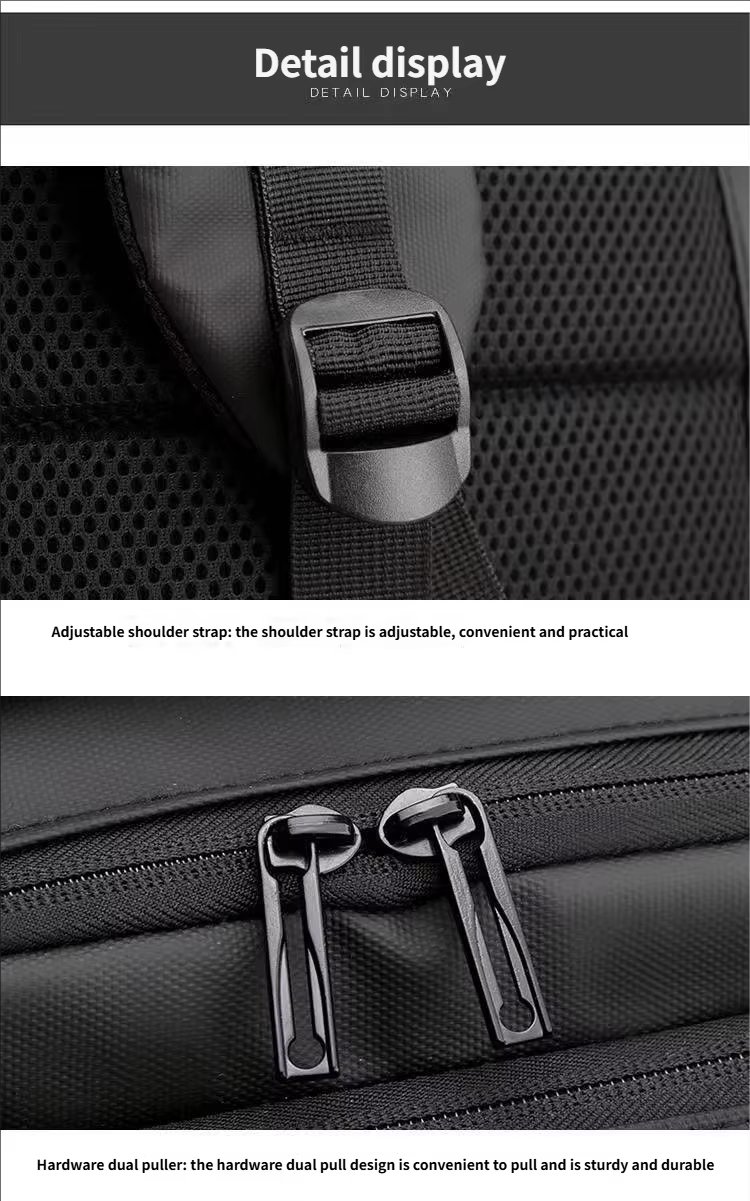 Anti-Theft Water-Resistant Large Capacity Expandable Business Oxford Laptop Backpack product detail