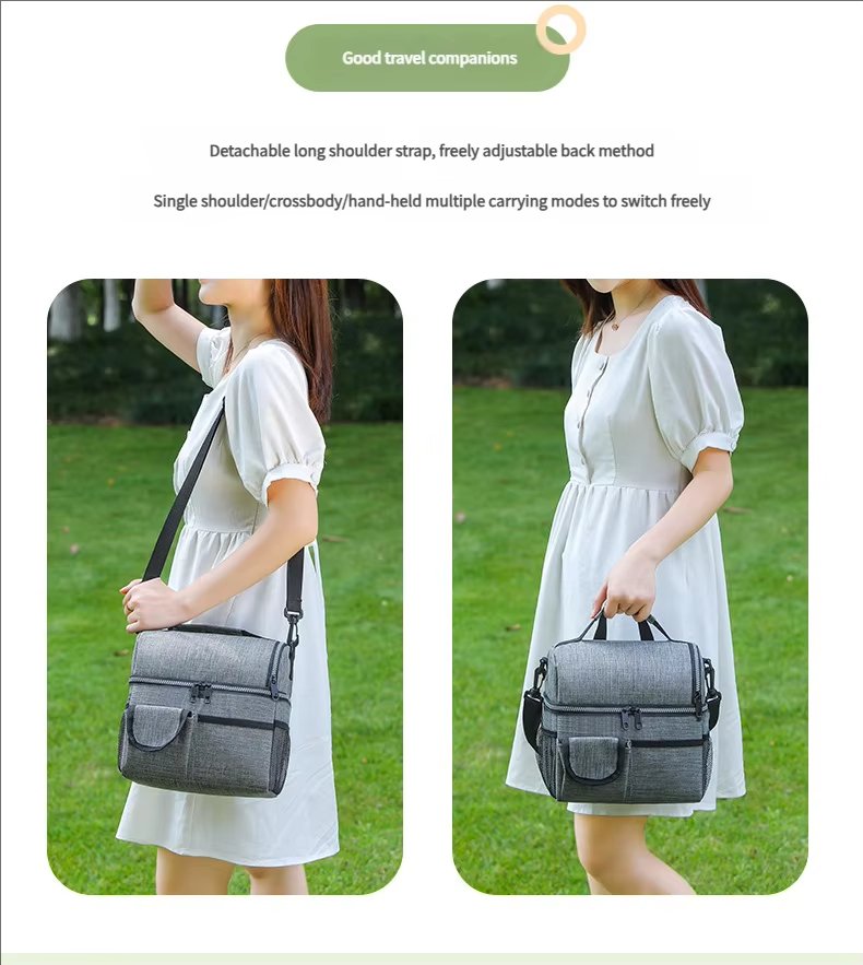 Camping Hiking Picnics Backpack Cooler Insulated Waterproof with Compartment Soft - product detail