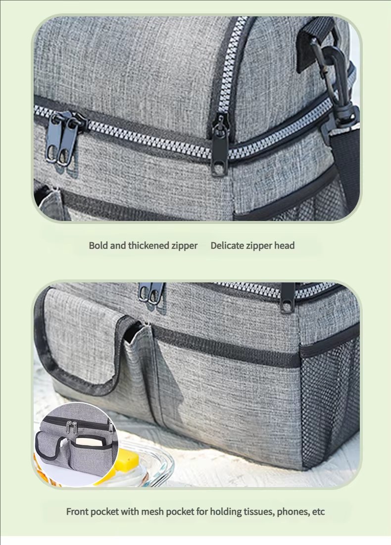 Camping Hiking Picnics Backpack Cooler Insulated Waterproof with Compartment Soft - product detail