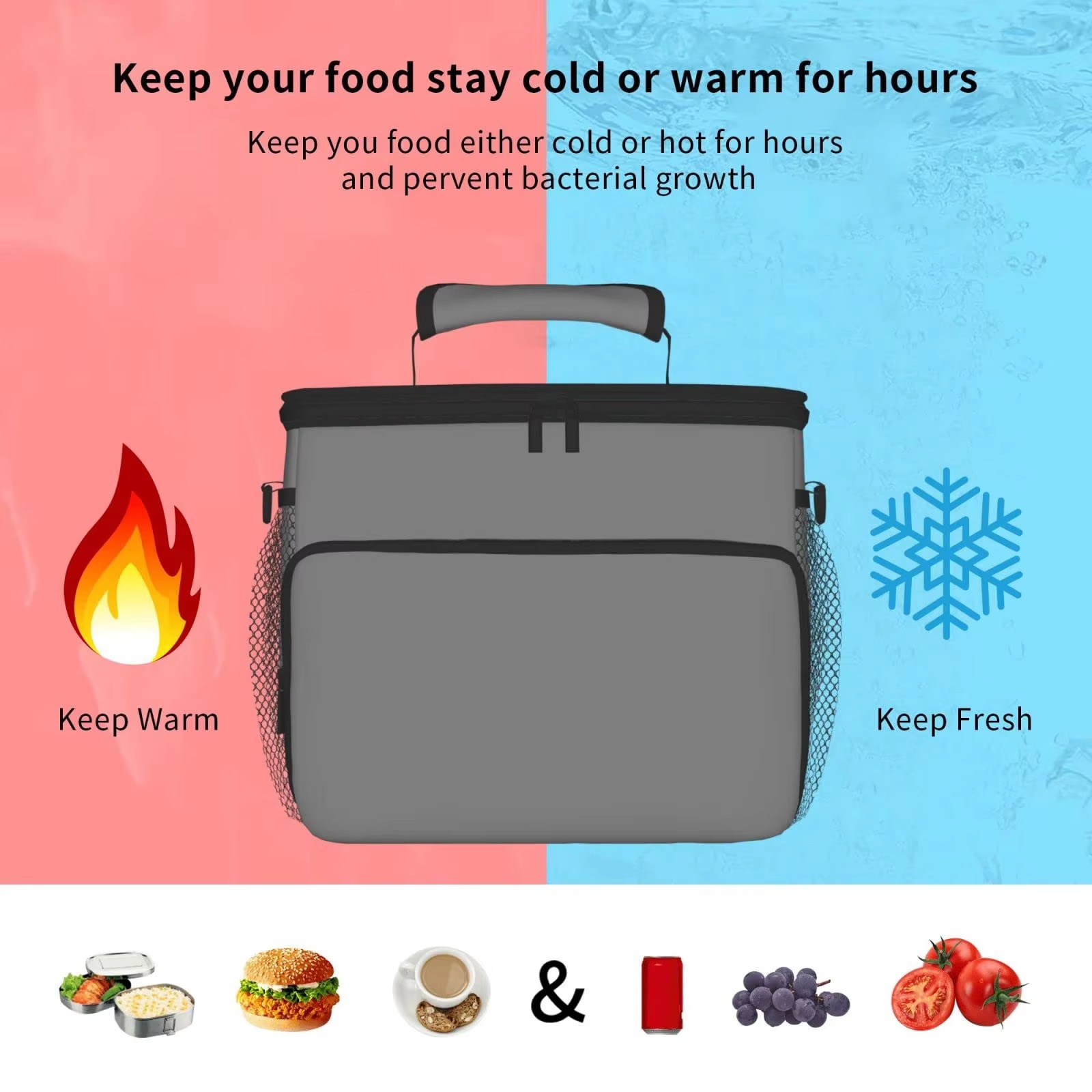 keep warm and keep fresh dual temperature diagram