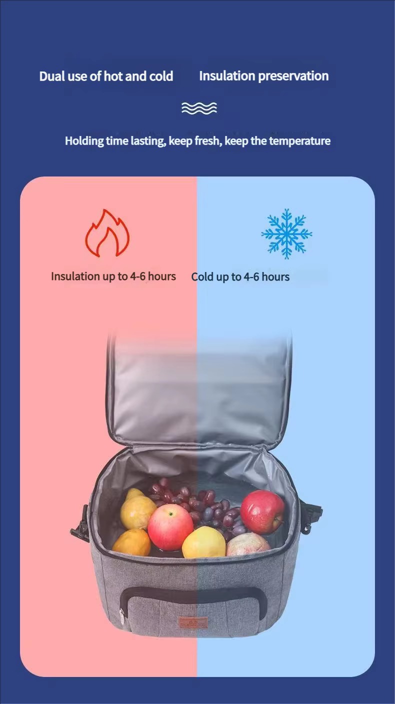 dual hot and cold insulation up to 4-6 hours with fresh fruit inside