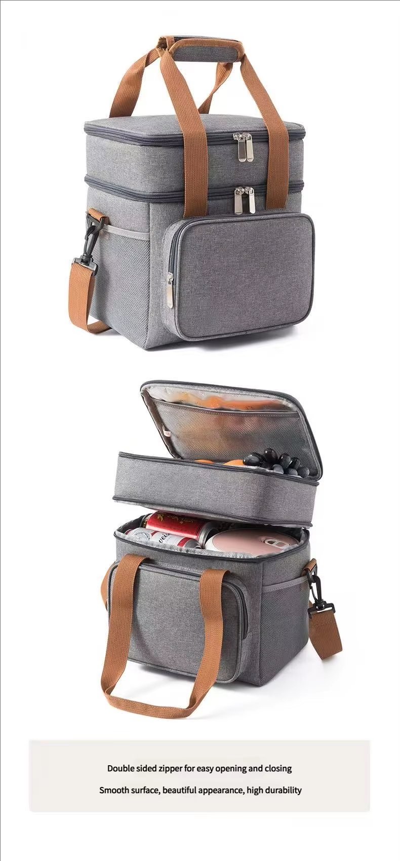 Custom Outdoor Leakproof Insulated Cooler Backpack Picnic Lunch Waterproof Camping - product detail