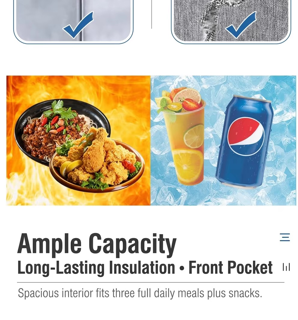 hot and cold food with ample capacity headline