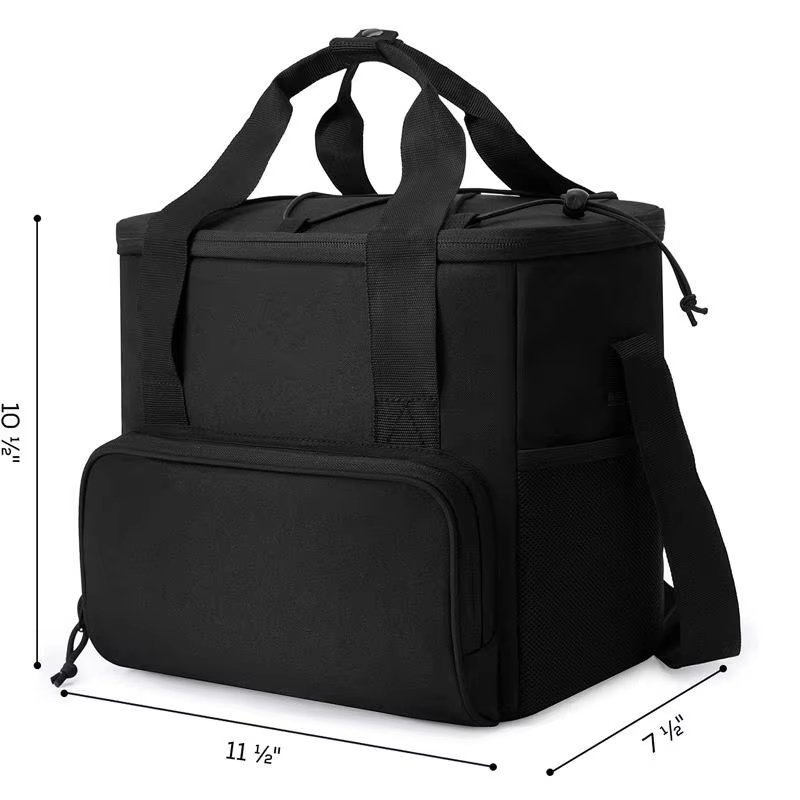 Large Capacity Outdoor Waterproof Thermal Insulation Backpack with Reflective Strips Portable Refrigerated Insulated Cooler B - product detail