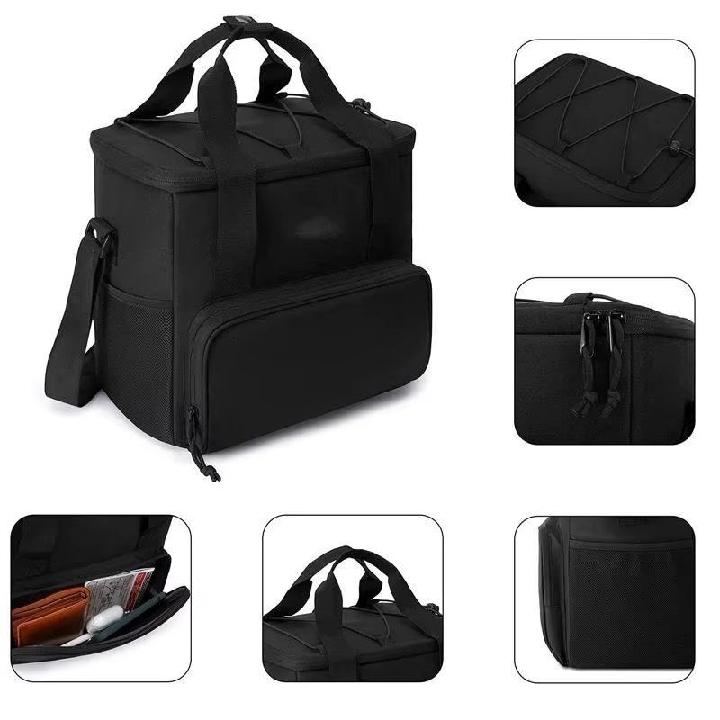 Large Capacity Outdoor Waterproof Thermal Insulation Backpack with Reflective Strips Portable Refrigerated Insulated Cooler B - product detail