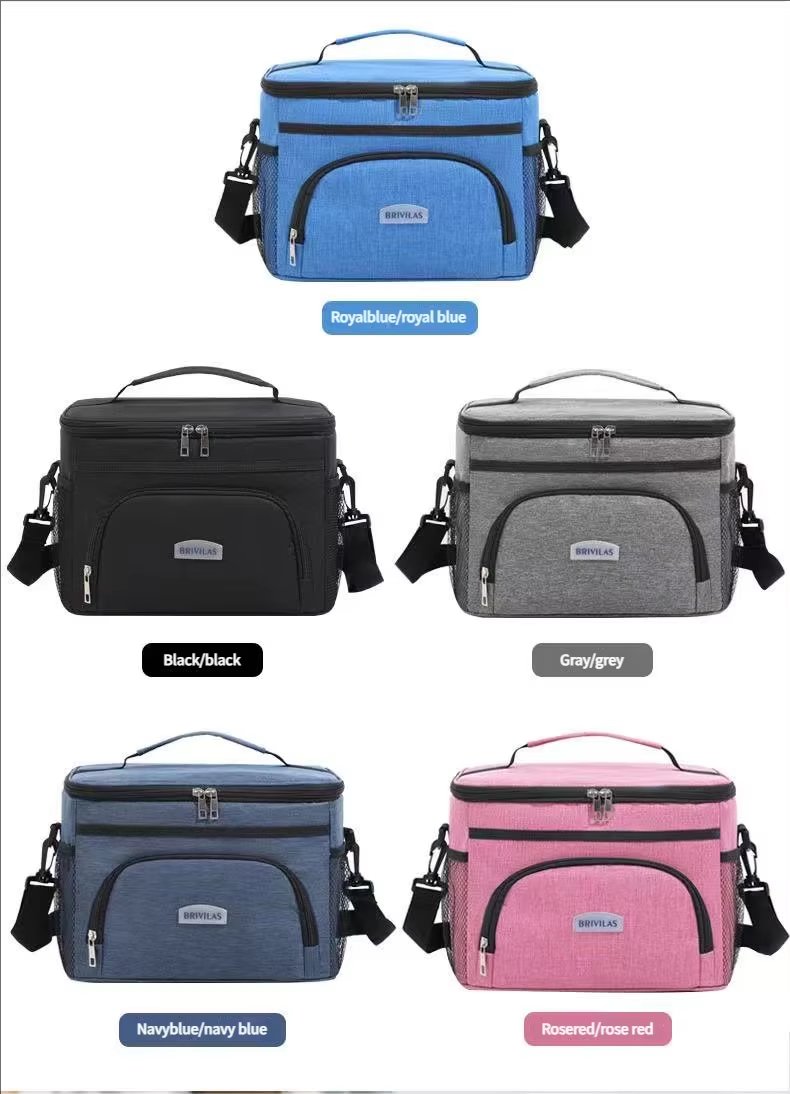 Soft Lunch Box Bento Bag Outdoor Ice Picnic Handbag Waterproof Foil Thermal Insulated Tote Cooler Bag - product detail