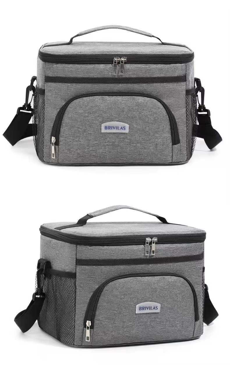 Soft Lunch Box Bento Bag Outdoor Ice Picnic Handbag Waterproof Foil Thermal Insulated Tote Cooler Bag - product detail